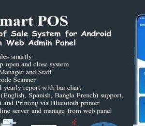 Online Point of Sale System for Android with Web Admin Panel
